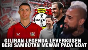 Sambutan mewah kepada legenda leverkusen