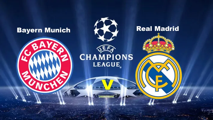 Semifinal Liga Champions Bayern Munchen Vs Real Madrid